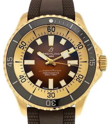 Breitling Superocean N17376201Q1S1 44mm Bronze Brown