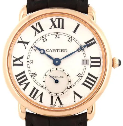 Cartier Ronde de Cartier W6801005 Rose gold Silver