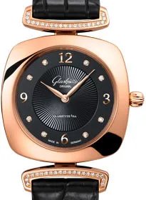 Glashütte Lady Collection 1-03-02-09-05-30 Rose gold Black