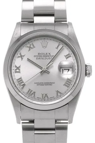 Rolex Datejust 36 16200 36mm Stainless steel Black