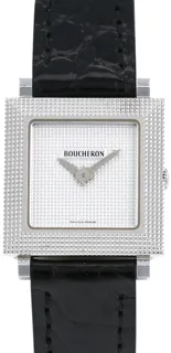 Boucheron Carru00e9e 40 33 40 White gold Silver