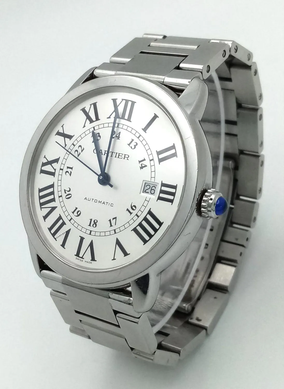 Cartier Ronde Solo 42mm Stainless steel Silver