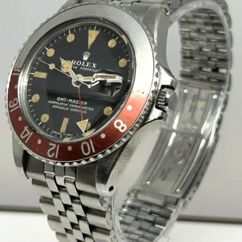 Rolex GMT-Master 1675 40mm Stainless steel Black