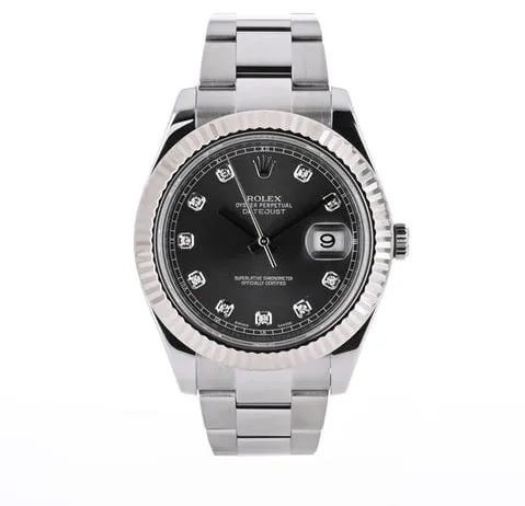 Rolex Datejust II 116334 41mm Stainless steel Gray