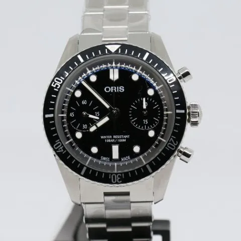 Oris Divers 01 771 7791 4054-07 8 20 18 40mm Stainless steel Black