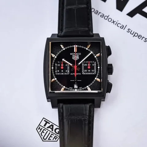 TAG Heuer Monaco CBL2180.FC6497 39mm Stainless steel Black