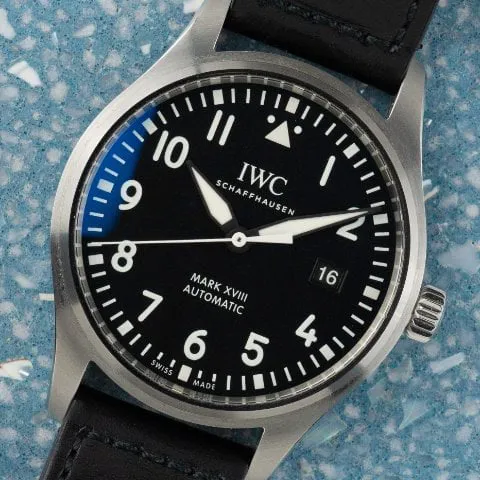 IWC Pilot IW327001 40mm Stainless steel Black