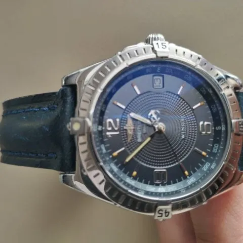 Breitling Windrider A10050 38mm Steel Blue