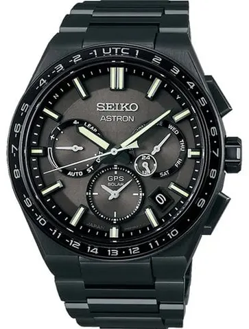 Seiko Astron GPS Solar SBXC147 Titanium Black