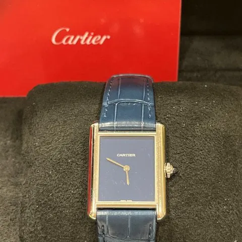 Cartier Tank 4323 Stainless steel Blue