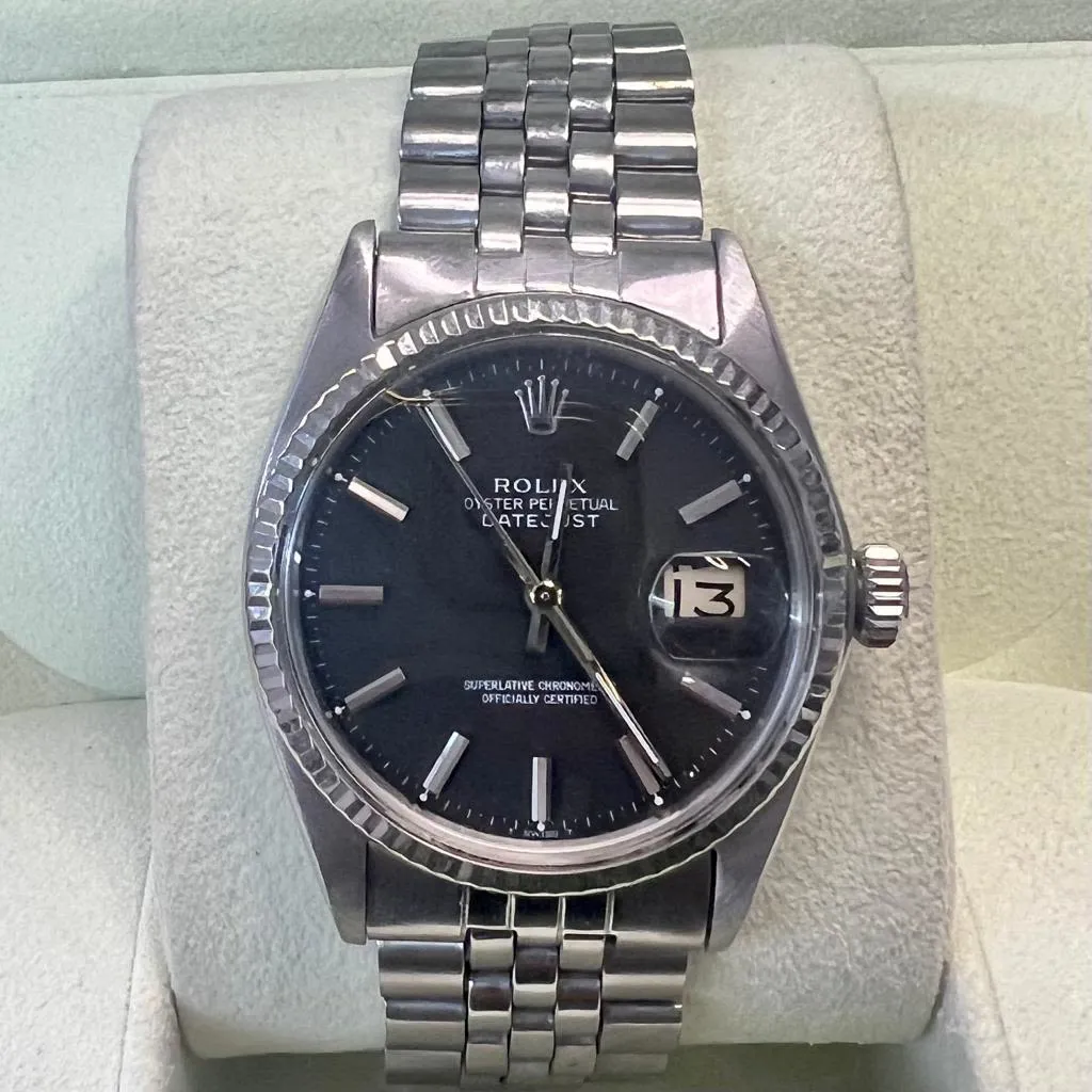 Rolex Datejust 36 1601 nullmm Stainless steel Black