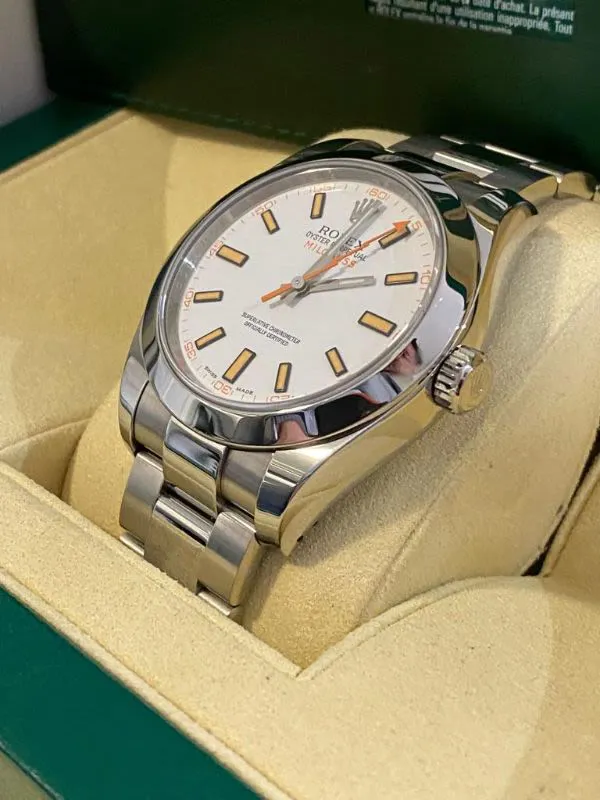 Rolex Milgauss 116400 40mm Stainless steel White 3