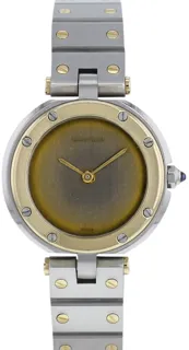 Cartier Santos 8191 Yellow gold and Stainless steel Gray