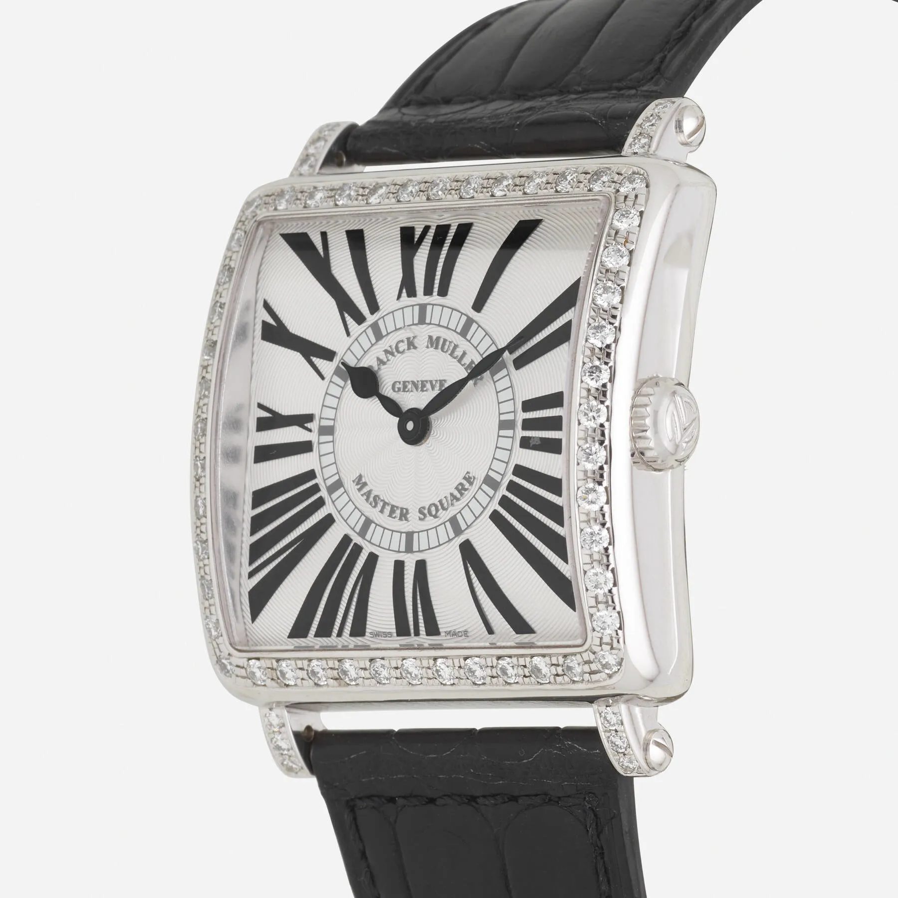 Franck Muller Master Square 6002 M B QZ R D 1R 33mm Stainless steel Silver 4