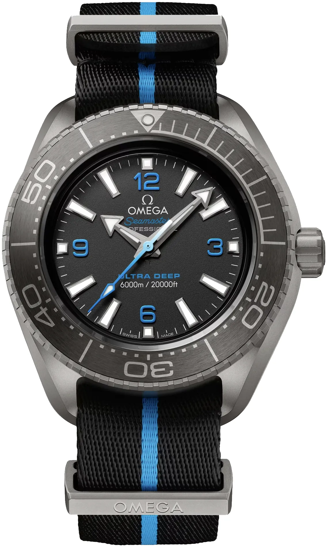 Omega Planet Ocean 45.5mm titane Noir