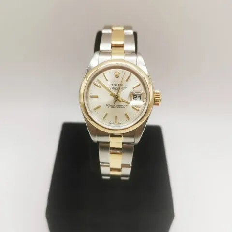 Rolex Lady-Datejust 79163 26mm Gold/steel Grey