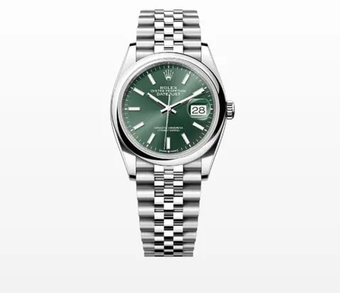 Rolex Datejust 36 126200 36mm Stainless steel Green