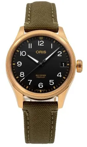 Oris ProPilot 01 751 7761 3164-07 3 2003BRLC 41mm Bronze Black