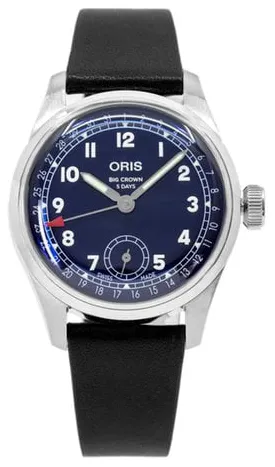 Oris Big Crown Pointer Date 01 403 7776 4065-07 5 19 11 38mm Stainless steel Blue