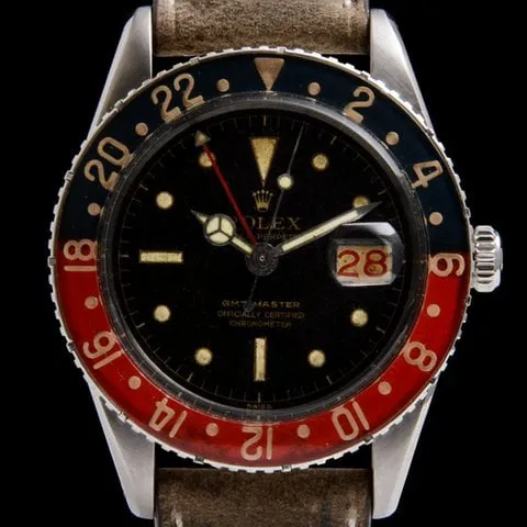 Rolex GMT-Master 6542 38mm Stainless steel Black