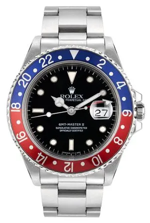 Rolex GMT-Master II 16710 40mm Stainless steel Black