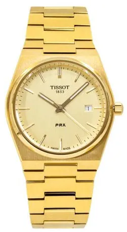 Tissot PRX T137.410.33.021.00 39.5mm Stainless steel Champagne