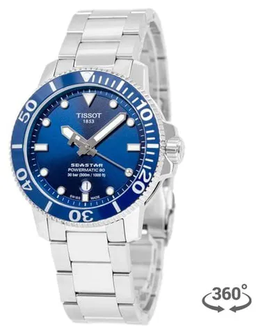 Tissot Seastar 1000 T120.407.11.041.03 43mm Stainless steel Blue