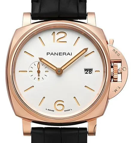 Panerai Luminor Due PAM 01336 42mm Yellow gold White