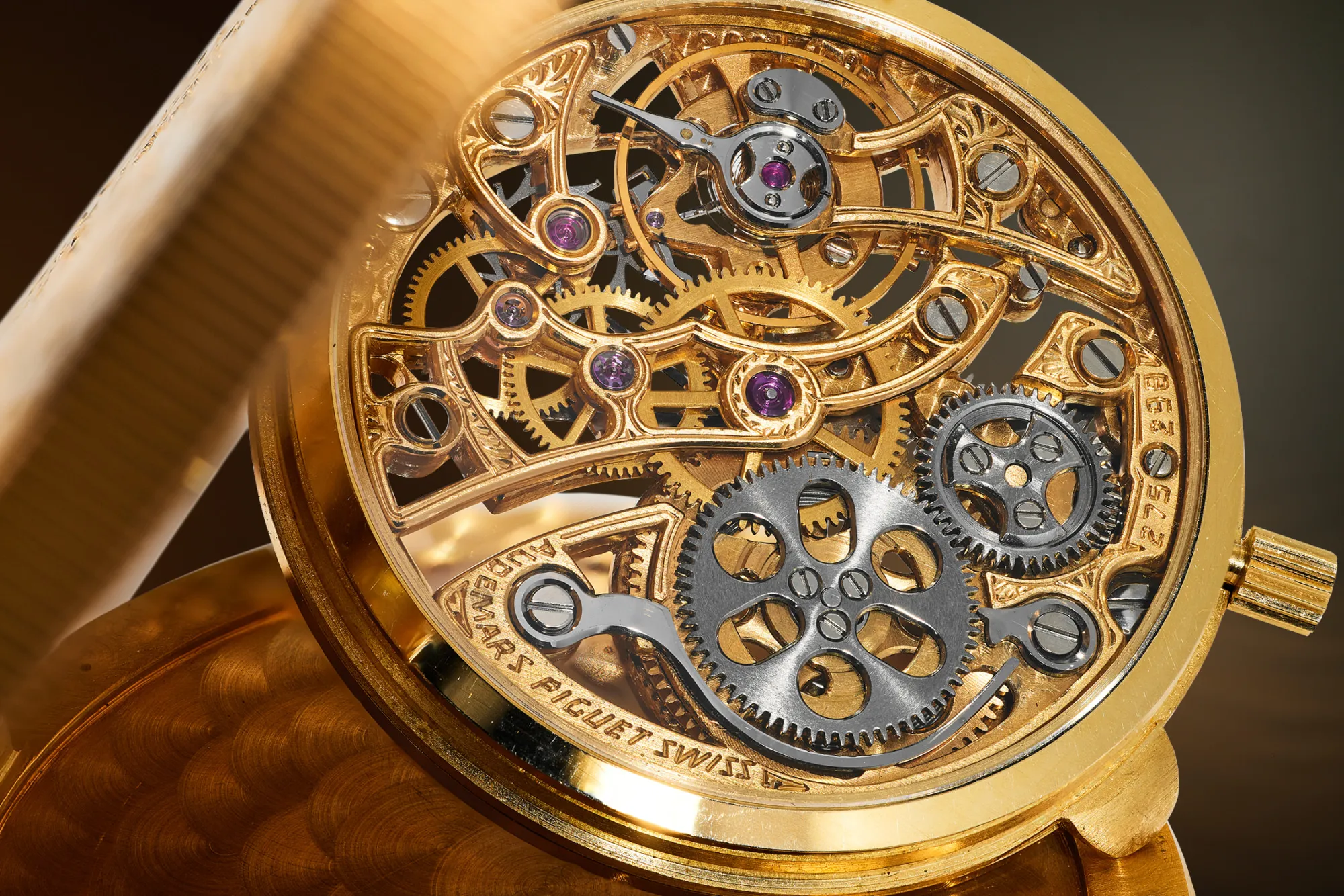 Audemars Piguet Classique 35677BA.OO.0000XX.99 35mm Yellow gold Skeletonized 4