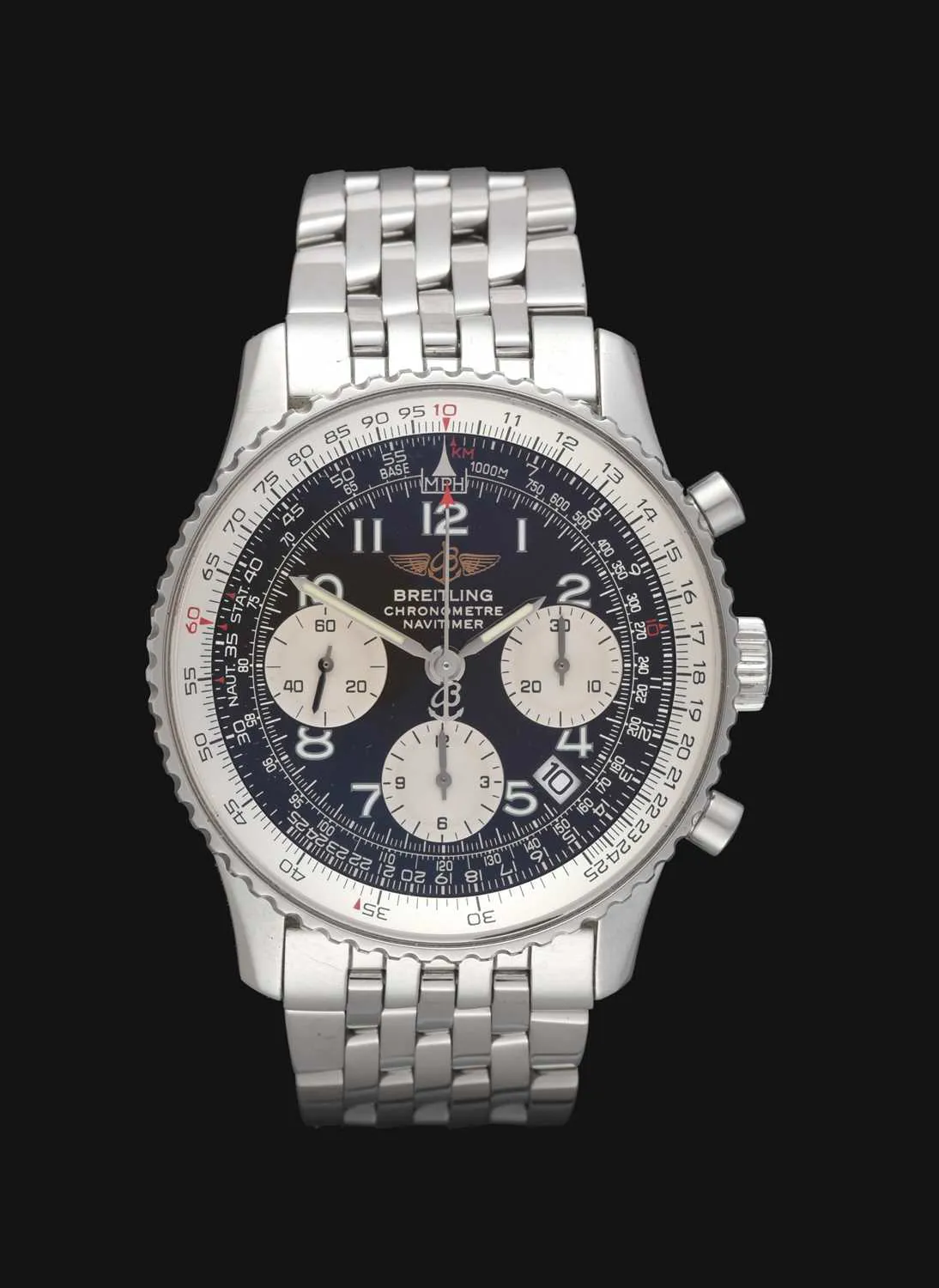 Breitling Navitimer A23322 42mm Stainless steel Black