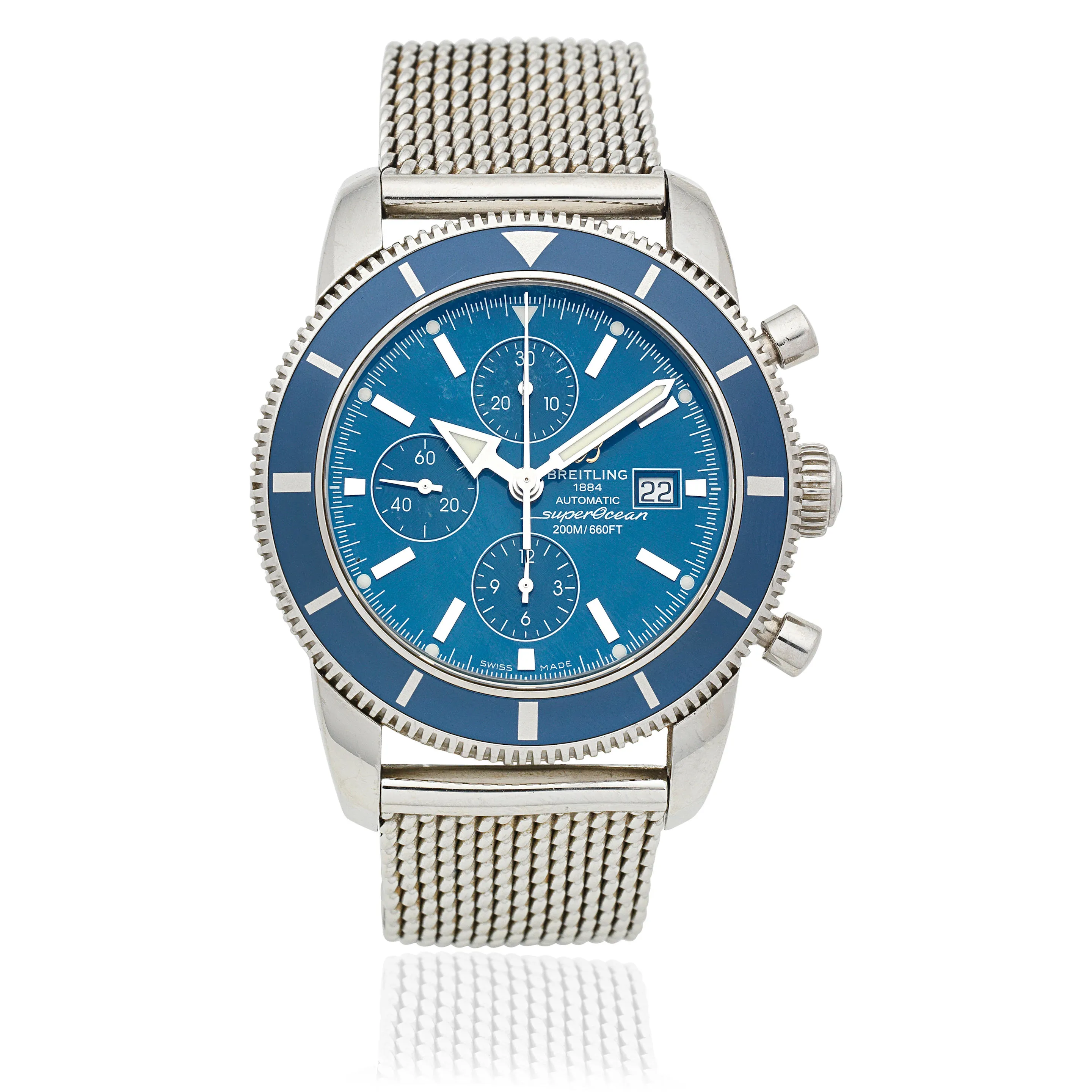 Breitling Superocean A13320 46mm Stainless steel Blue