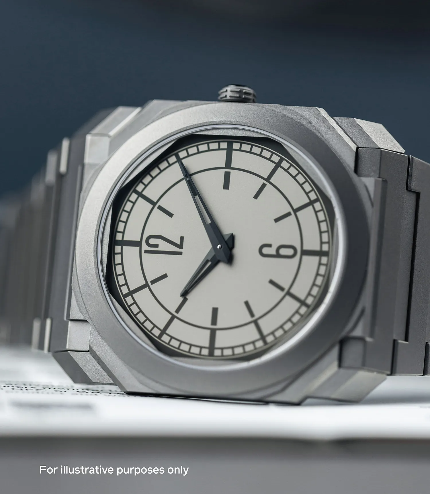 Bulgari Octo Finissimo 40mm Titanium White