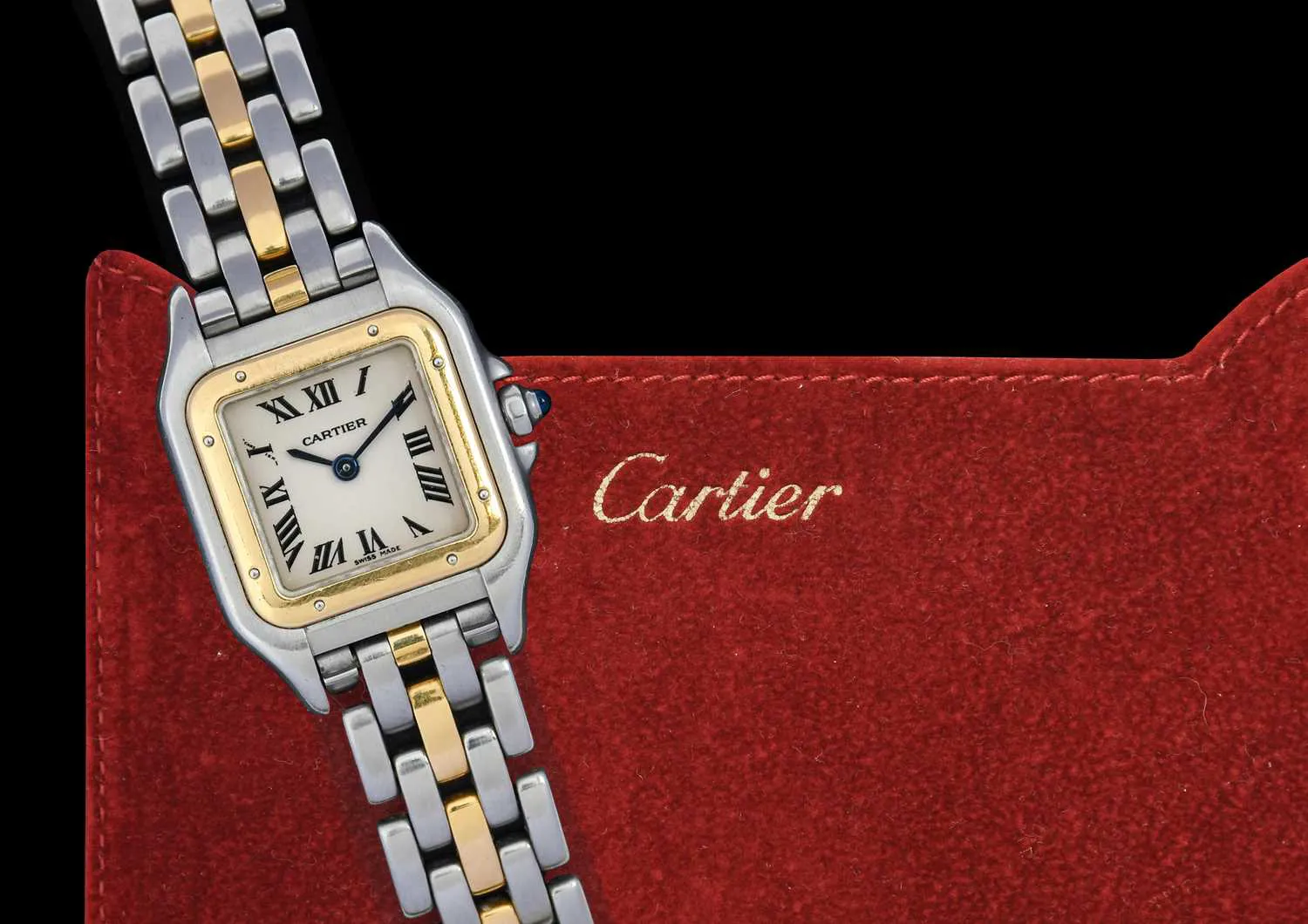 Cartier Panthère 1120 22mm Yellow gold and Stainless steel Silver