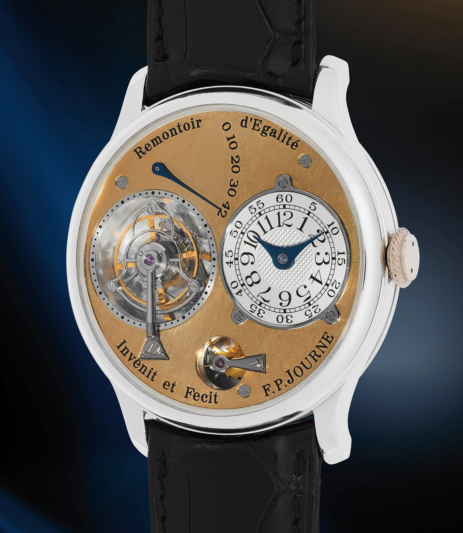 F.P. Journe Tourbillon Souverain 38mm Platinum Yellow gold