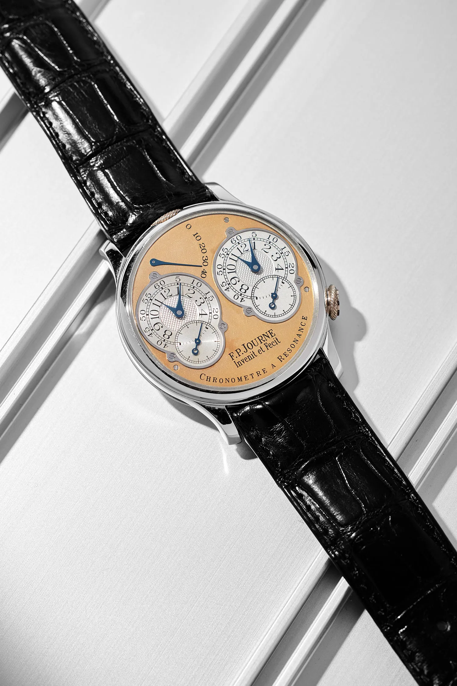 F.P. Journe Chronomètre à Résonance 38mm Platinum White 7