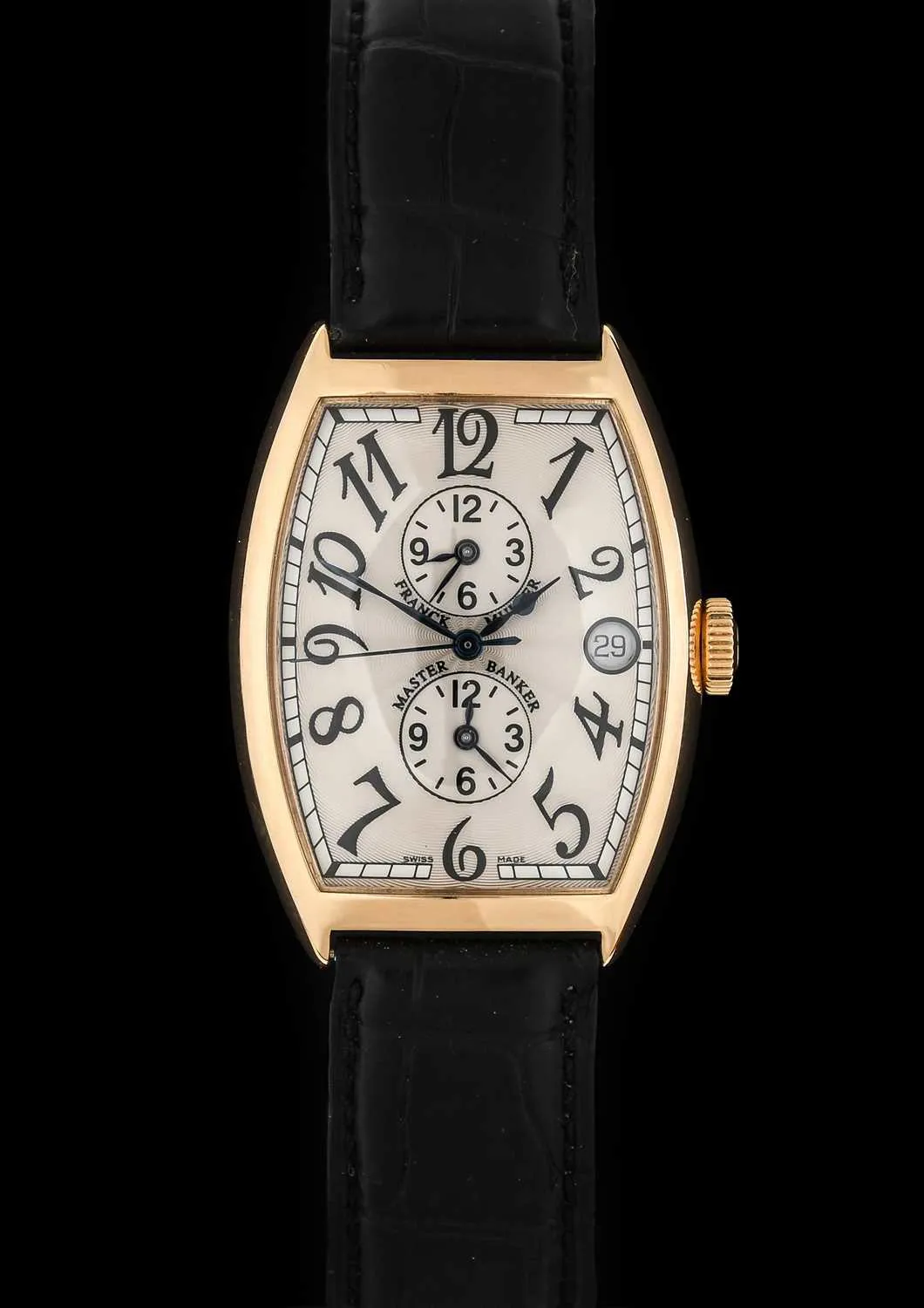 Franck Muller Master Banker 6850 MB 34mm Yellow gold Silver