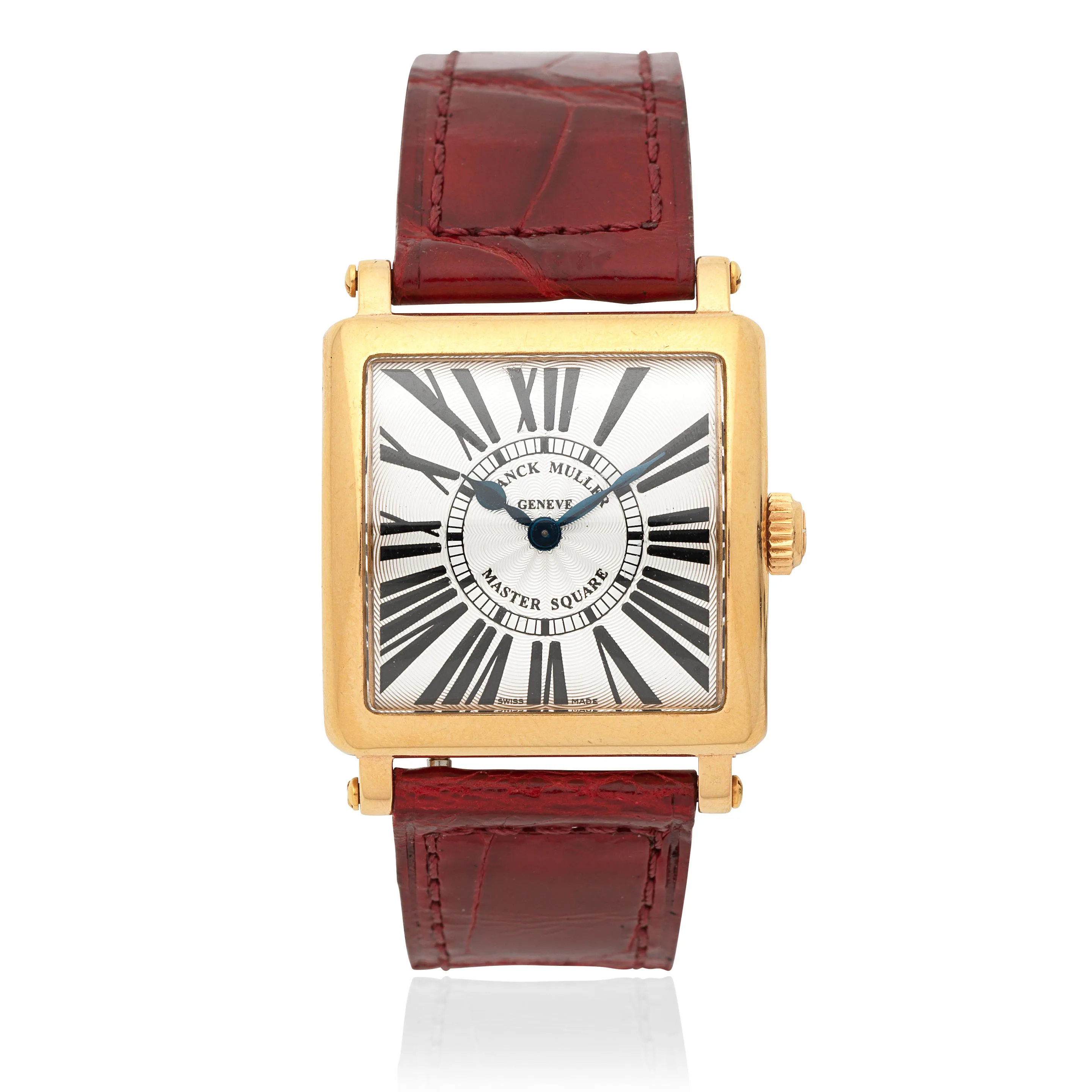 Franck Muller Master Square 6002 S QZ 26mm Rose gold Silver