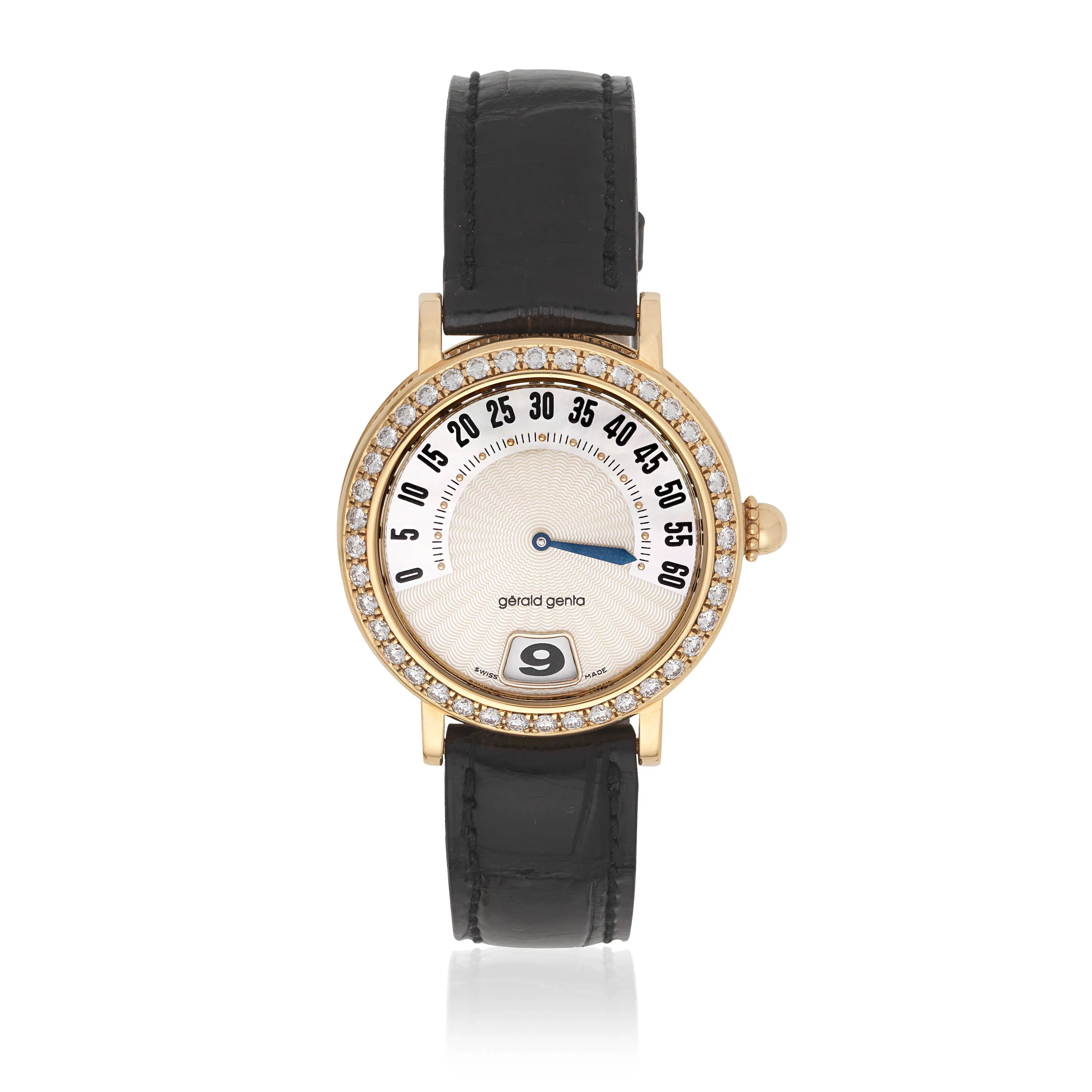 Gérald Genta Retro G.3614 34mm Yellow gold Champagne