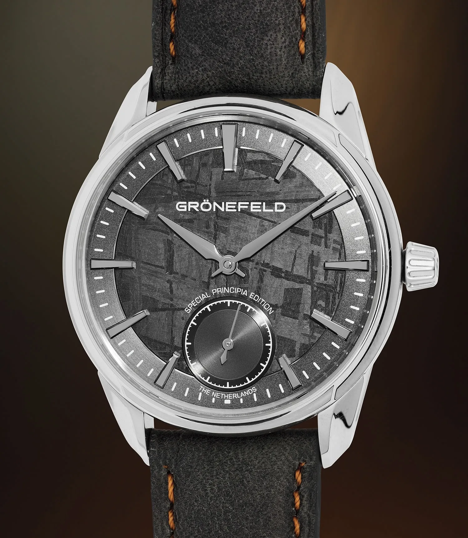 Grönefeld 39mm Stainless steel Meteorite