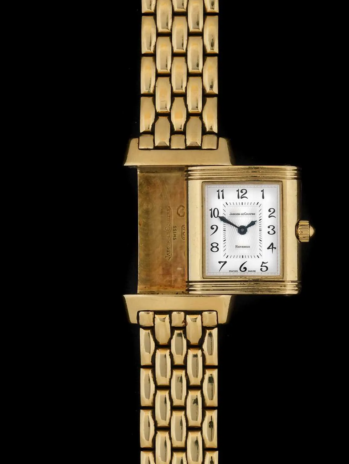 Jaeger-LeCoultre Reverso 266.1.44 21mm Yellow gold Mother-of-pearl