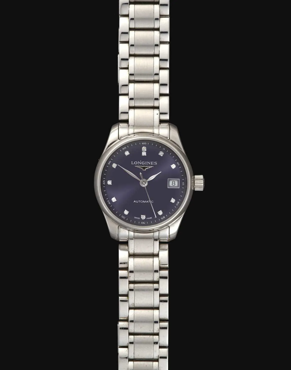 Longines Master Collection L2.128.4 25mm Stainless steel Blue