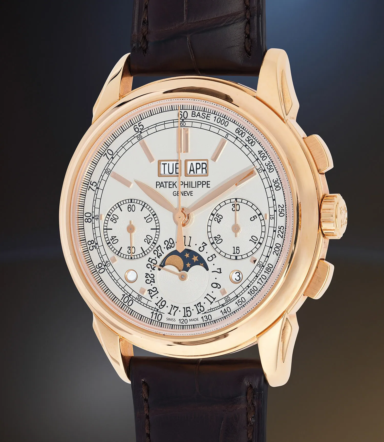 Patek Philippe Perpetual Calendar Chronograph 5270R 41mm Rose gold White