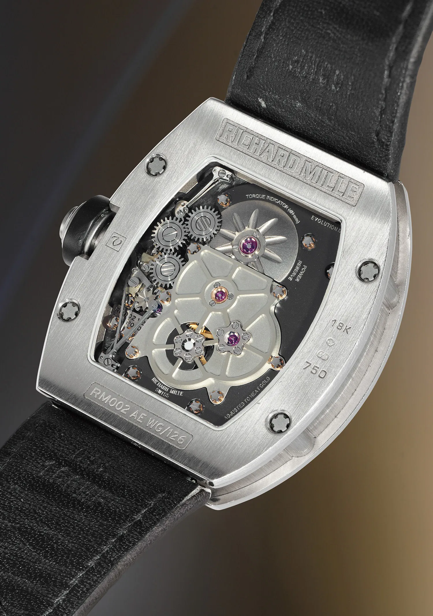 Richard Mille RM 002 RM002 AE WG 45mm White gold Skeletonized 2