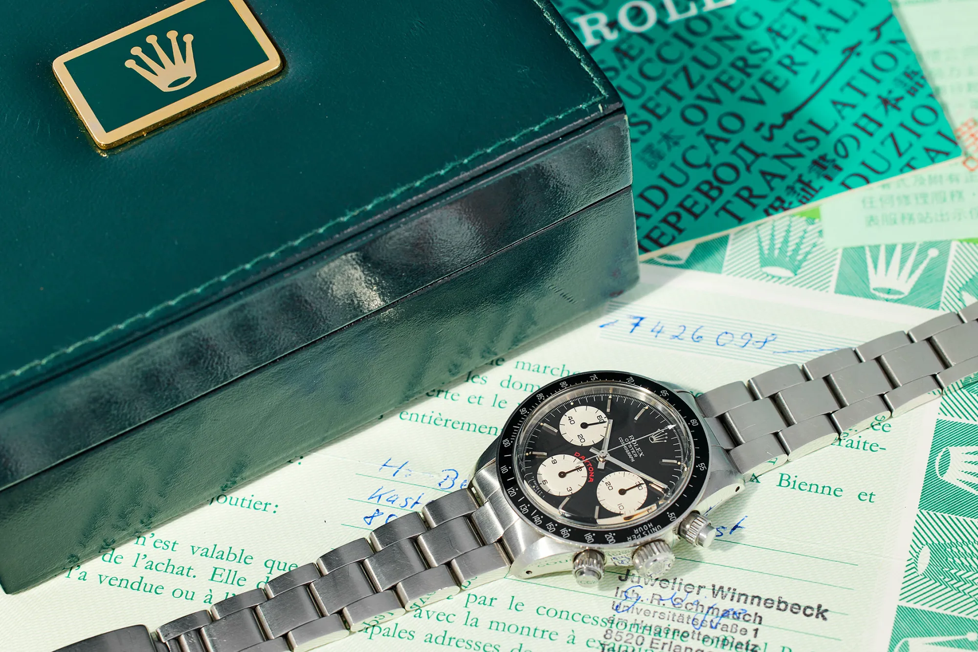 Rolex Daytona 6263 37.5mm Stainless steel Black 3