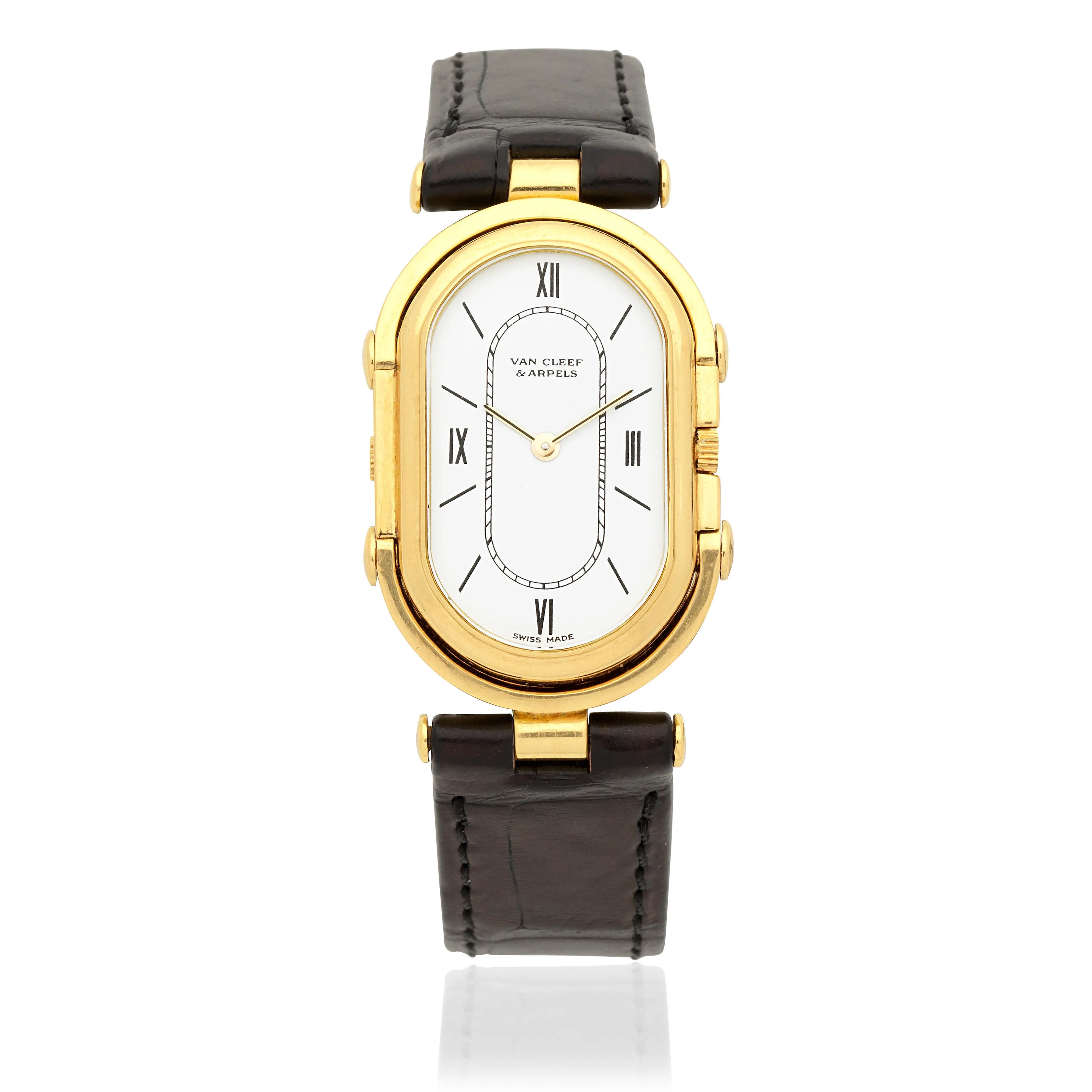 Van Cleef & Arpels 23mm Yellow gold White