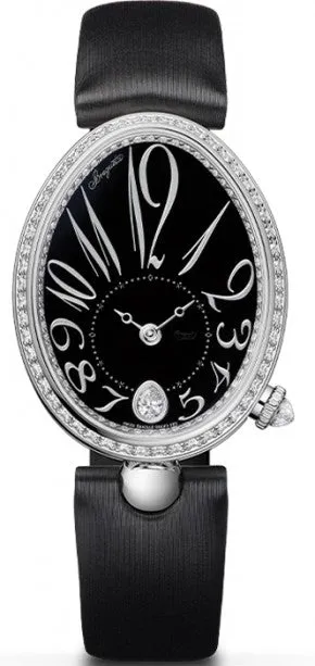 Breguet Reine de Naples 8918BB/2N/764/D00D 36.5mm White gold Black