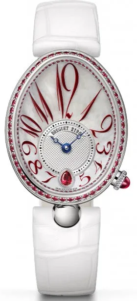 Breguet Reine de Naples 8918BB/5R/964/R00R 36.5mm White gold White