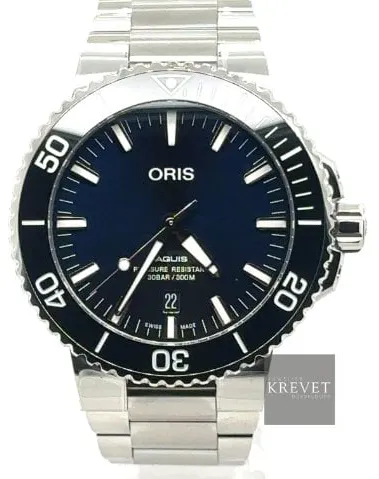 Oris Aquis Date 01 733 7732 4124-07 8 21 05EB 39.5mm Stainless steel Black