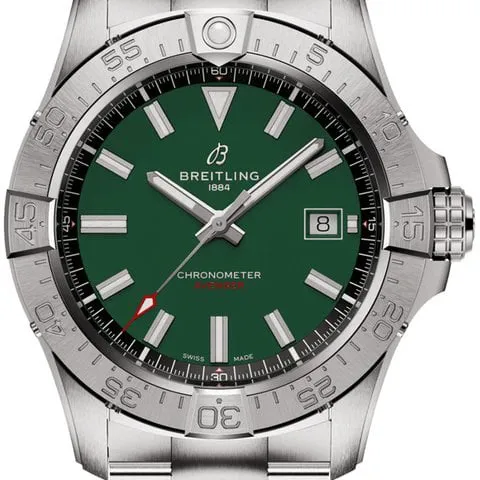 Breitling Avenger A17328101L1A1 42mm Stainless steel Green