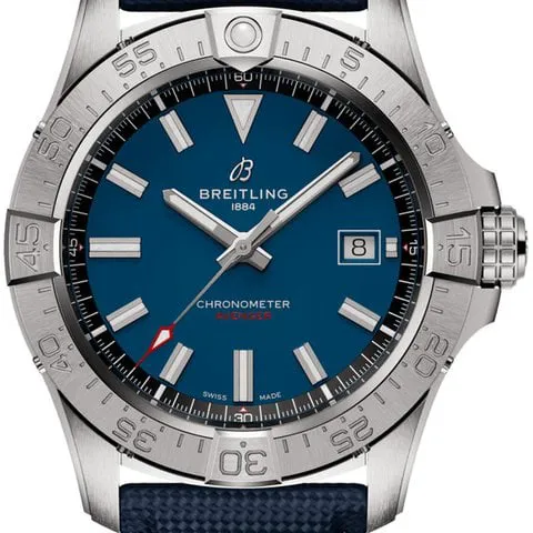 Breitling Avenger A17328101C1X1 42mm Stainless steel Blue